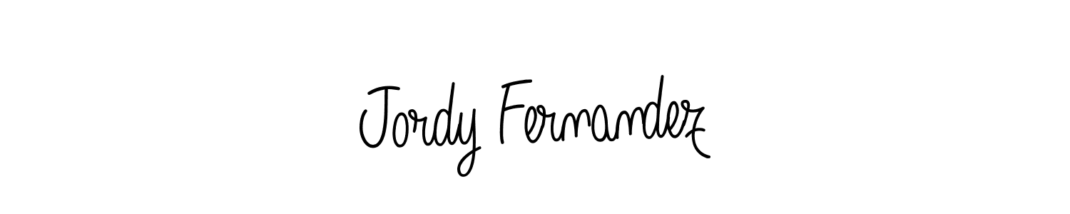 Make a beautiful signature design for name Jordy Fernandez. Use this online signature maker to create a handwritten signature for free. Jordy Fernandez signature style 5 images and pictures png