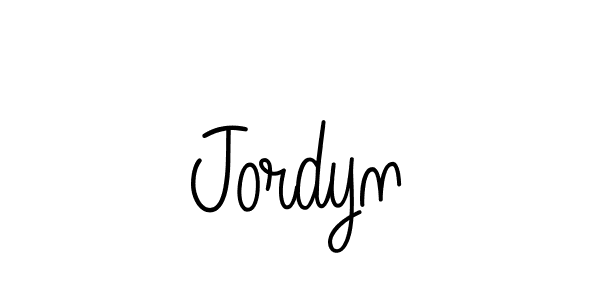 Best and Professional Signature Style for Jordyn. Angelique-Rose-font-FFP Best Signature Style Collection. Jordyn signature style 5 images and pictures png