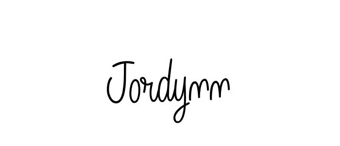 Also we have Jordynn name is the best signature style. Create professional handwritten signature collection using Angelique-Rose-font-FFP autograph style. Jordynn signature style 5 images and pictures png