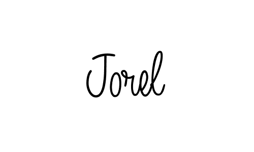 Angelique-Rose-font-FFP is a professional signature style that is perfect for those who want to add a touch of class to their signature. It is also a great choice for those who want to make their signature more unique. Get Jorel name to fancy signature for free. Jorel signature style 5 images and pictures png
