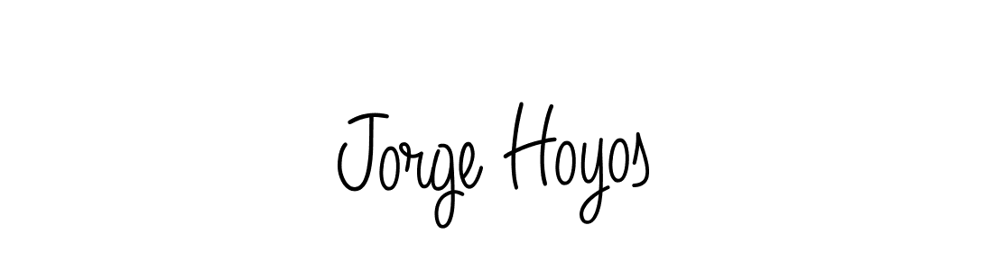 How to make Jorge Hoyos signature? Angelique-Rose-font-FFP is a professional autograph style. Create handwritten signature for Jorge Hoyos name. Jorge Hoyos signature style 5 images and pictures png