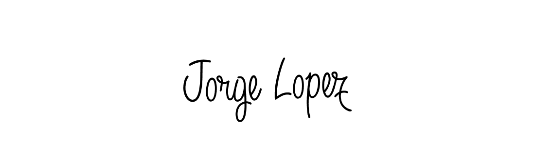 Angelique-Rose-font-FFP is a professional signature style that is perfect for those who want to add a touch of class to their signature. It is also a great choice for those who want to make their signature more unique. Get Jorge Lopez name to fancy signature for free. Jorge Lopez signature style 5 images and pictures png