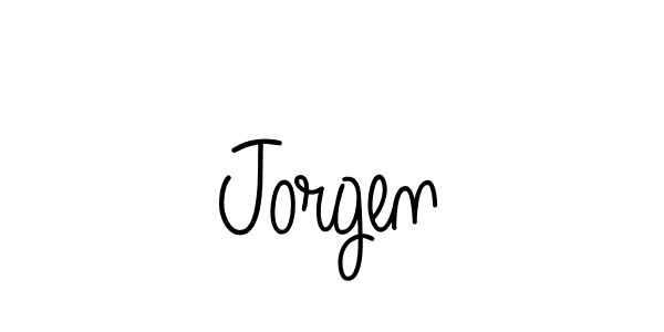 Make a beautiful signature design for name Jorgen. Use this online signature maker to create a handwritten signature for free. Jorgen signature style 5 images and pictures png