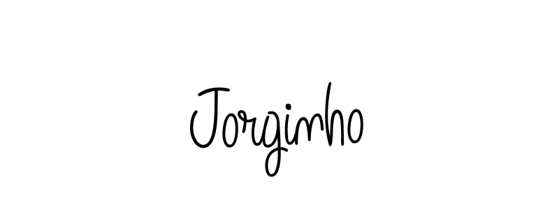 You should practise on your own different ways (Angelique-Rose-font-FFP) to write your name (Jorginho) in signature. don't let someone else do it for you. Jorginho signature style 5 images and pictures png