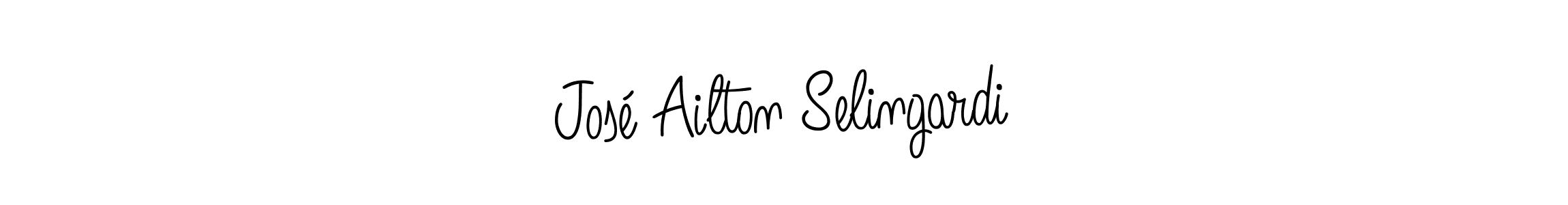 Make a beautiful signature design for name José Ailton Selingardi. Use this online signature maker to create a handwritten signature for free. José Ailton Selingardi signature style 5 images and pictures png