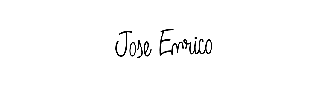 if you are searching for the best signature style for your name Jose Enrico. so please give up your signature search. here we have designed multiple signature styles  using Angelique-Rose-font-FFP. Jose Enrico signature style 5 images and pictures png