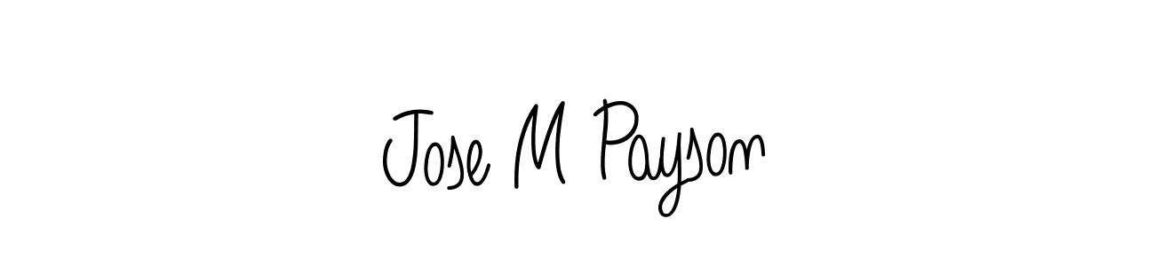 This is the best signature style for the Jose M Payson name. Also you like these signature font (Angelique-Rose-font-FFP). Mix name signature. Jose M Payson signature style 5 images and pictures png