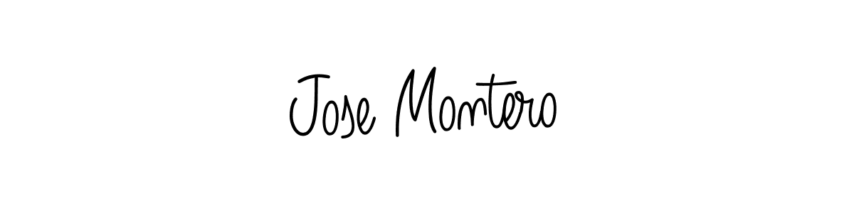 Create a beautiful signature design for name Jose Montero. With this signature (Angelique-Rose-font-FFP) fonts, you can make a handwritten signature for free. Jose Montero signature style 5 images and pictures png