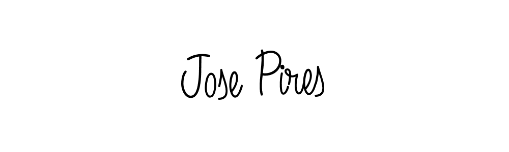 How to make Jose Pires signature? Angelique-Rose-font-FFP is a professional autograph style. Create handwritten signature for Jose Pires name. Jose Pires signature style 5 images and pictures png