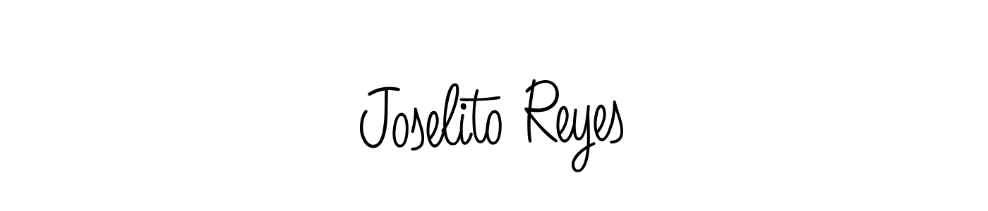 Similarly Angelique-Rose-font-FFP is the best handwritten signature design. Signature creator online .You can use it as an online autograph creator for name Joselito Reyes. Joselito Reyes signature style 5 images and pictures png