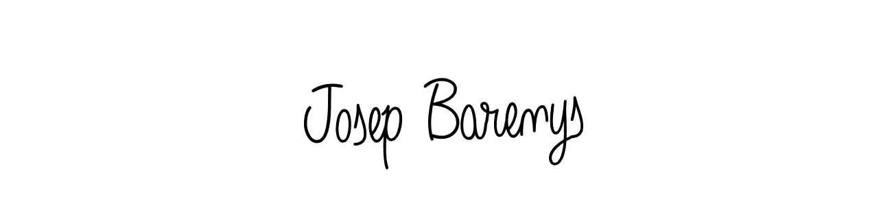 How to make Josep Barenys signature? Angelique-Rose-font-FFP is a professional autograph style. Create handwritten signature for Josep Barenys name. Josep Barenys signature style 5 images and pictures png