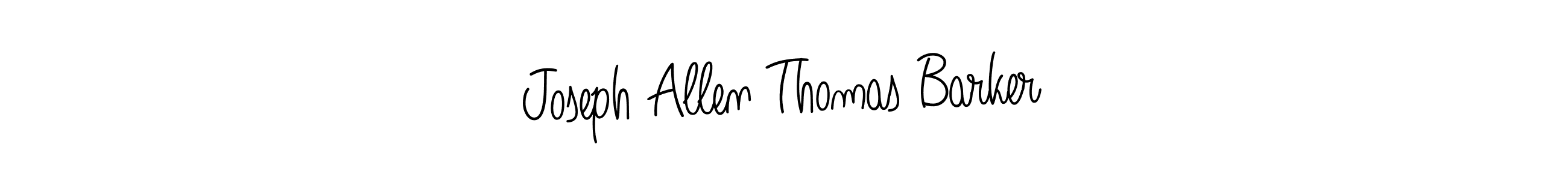 Create a beautiful signature design for name Joseph Allen Thomas Barker. With this signature (Angelique-Rose-font-FFP) fonts, you can make a handwritten signature for free. Joseph Allen Thomas Barker signature style 5 images and pictures png