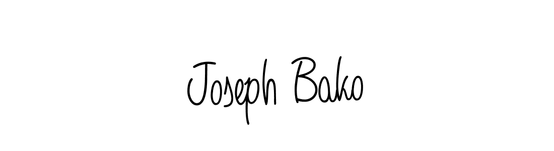 Check out images of Autograph of Joseph Bako name. Actor Joseph Bako Signature Style. Angelique-Rose-font-FFP is a professional sign style online. Joseph Bako signature style 5 images and pictures png