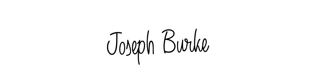 Design your own signature with our free online signature maker. With this signature software, you can create a handwritten (Angelique-Rose-font-FFP) signature for name Joseph Burke. Joseph Burke signature style 5 images and pictures png