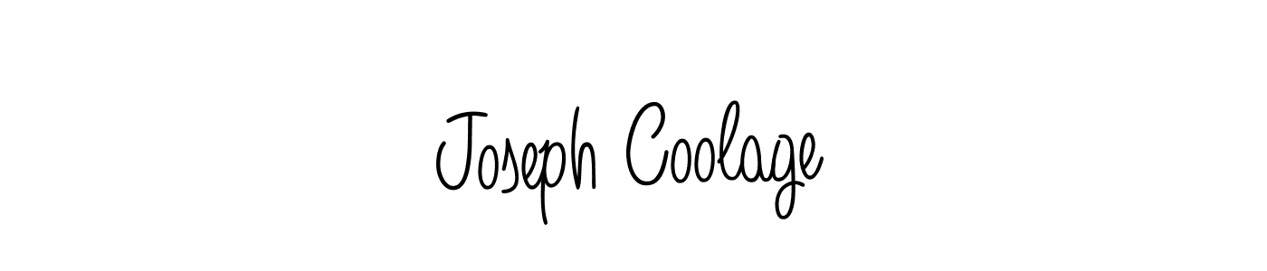 Angelique-Rose-font-FFP is a professional signature style that is perfect for those who want to add a touch of class to their signature. It is also a great choice for those who want to make their signature more unique. Get Joseph Coolage name to fancy signature for free. Joseph Coolage signature style 5 images and pictures png