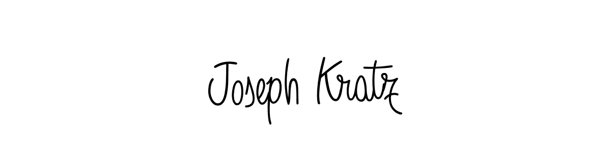Design your own signature with our free online signature maker. With this signature software, you can create a handwritten (Angelique-Rose-font-FFP) signature for name Joseph Kratz. Joseph Kratz signature style 5 images and pictures png