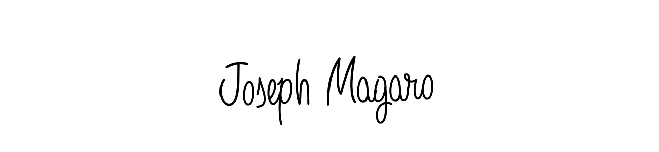 Joseph Magaro stylish signature style. Best Handwritten Sign (Angelique-Rose-font-FFP) for my name. Handwritten Signature Collection Ideas for my name Joseph Magaro. Joseph Magaro signature style 5 images and pictures png