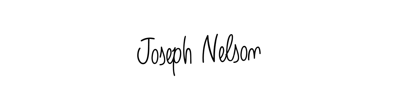 You should practise on your own different ways (Angelique-Rose-font-FFP) to write your name (Joseph Nelson) in signature. don't let someone else do it for you. Joseph Nelson signature style 5 images and pictures png