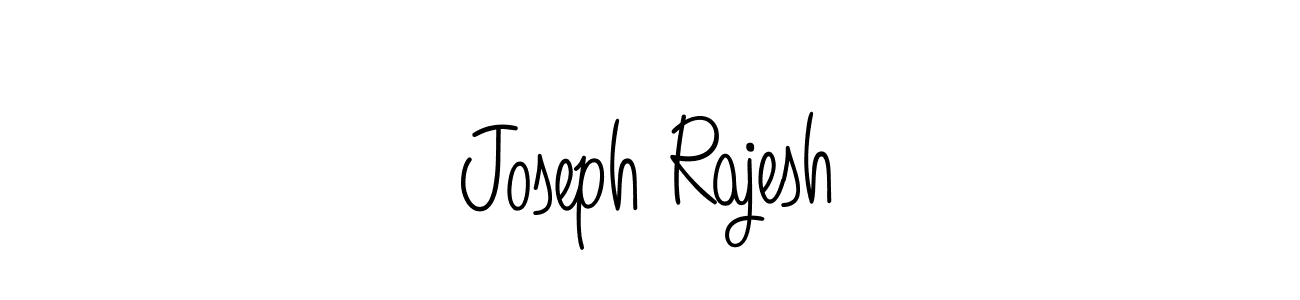 How to make Joseph Rajesh name signature. Use Angelique-Rose-font-FFP style for creating short signs online. This is the latest handwritten sign. Joseph Rajesh signature style 5 images and pictures png