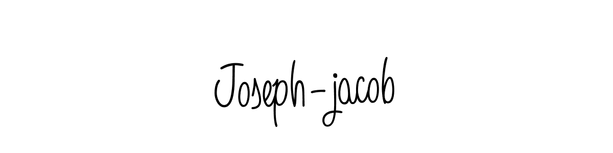 Make a beautiful signature design for name Joseph-jacob. With this signature (Angelique-Rose-font-FFP) style, you can create a handwritten signature for free. Joseph-jacob signature style 5 images and pictures png