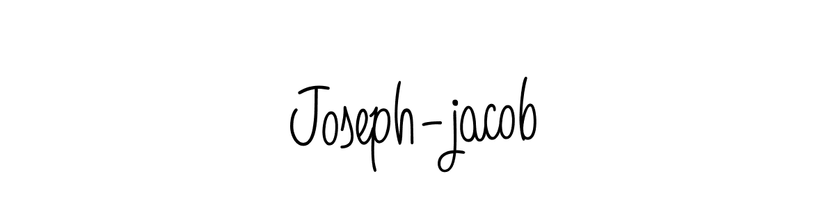 Make a beautiful signature design for name Joseph-jacob. With this signature (Angelique-Rose-font-FFP) style, you can create a handwritten signature for free. Joseph-jacob signature style 5 images and pictures png