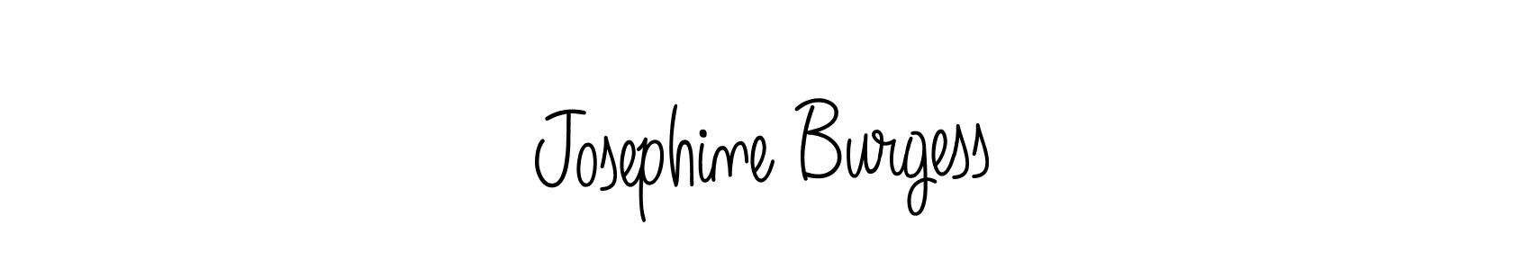 How to Draw Josephine Burgess signature style? Angelique-Rose-font-FFP is a latest design signature styles for name Josephine Burgess. Josephine Burgess signature style 5 images and pictures png