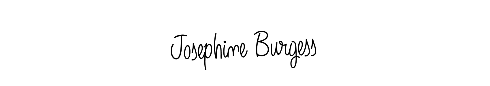 Angelique-Rose-font-FFP is a professional signature style that is perfect for those who want to add a touch of class to their signature. It is also a great choice for those who want to make their signature more unique. Get Josephine Burgess name to fancy signature for free. Josephine Burgess signature style 5 images and pictures png