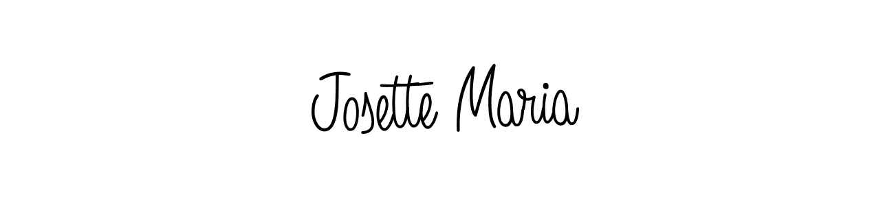 Also You can easily find your signature by using the search form. We will create Josette Maria name handwritten signature images for you free of cost using Angelique-Rose-font-FFP sign style. Josette Maria signature style 5 images and pictures png