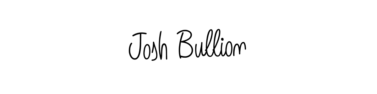 Design your own signature with our free online signature maker. With this signature software, you can create a handwritten (Angelique-Rose-font-FFP) signature for name Josh Bullion. Josh Bullion signature style 5 images and pictures png