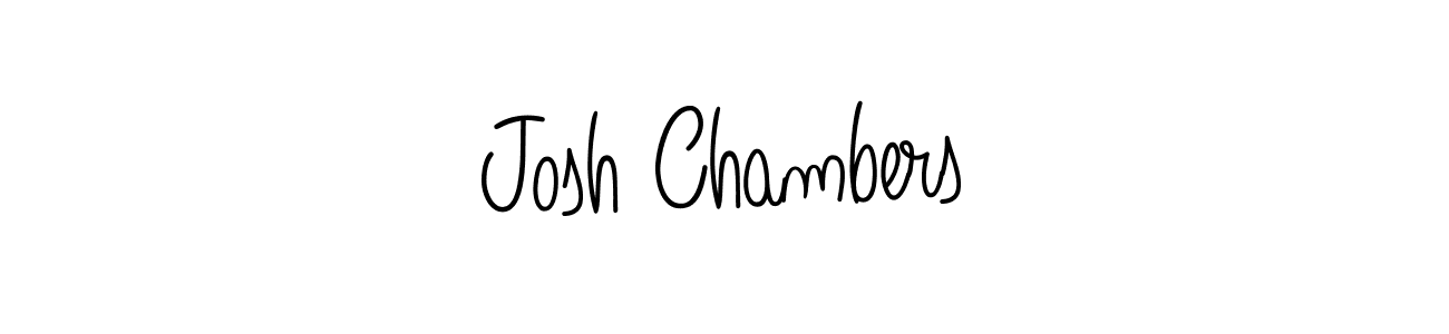 How to Draw Josh Chambers signature style? Angelique-Rose-font-FFP is a latest design signature styles for name Josh Chambers. Josh Chambers signature style 5 images and pictures png