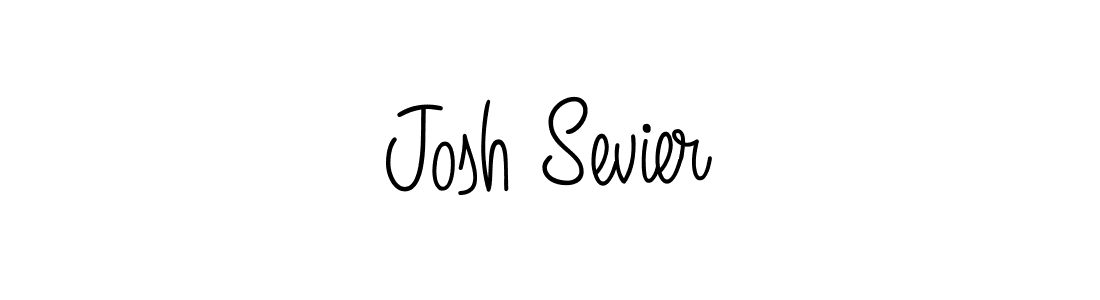 You should practise on your own different ways (Angelique-Rose-font-FFP) to write your name (Josh Sevier) in signature. don't let someone else do it for you. Josh Sevier signature style 5 images and pictures png