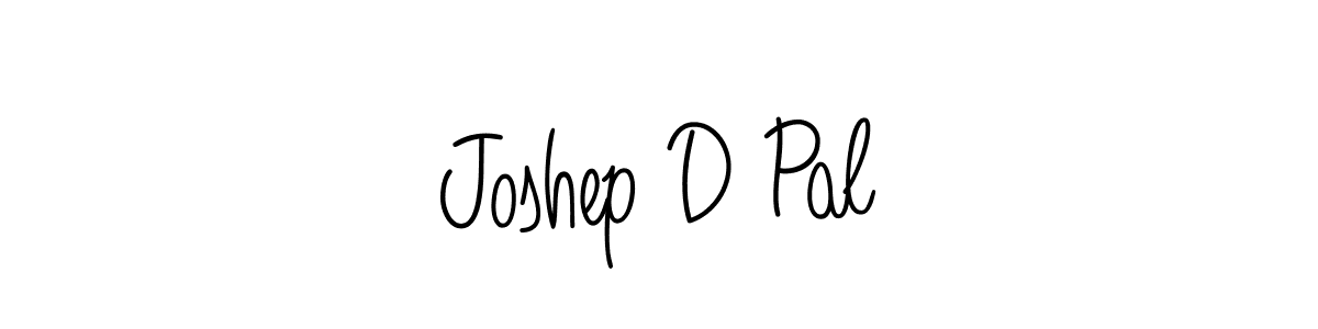 if you are searching for the best signature style for your name Joshep D Pal. so please give up your signature search. here we have designed multiple signature styles  using Angelique-Rose-font-FFP. Joshep D Pal signature style 5 images and pictures png