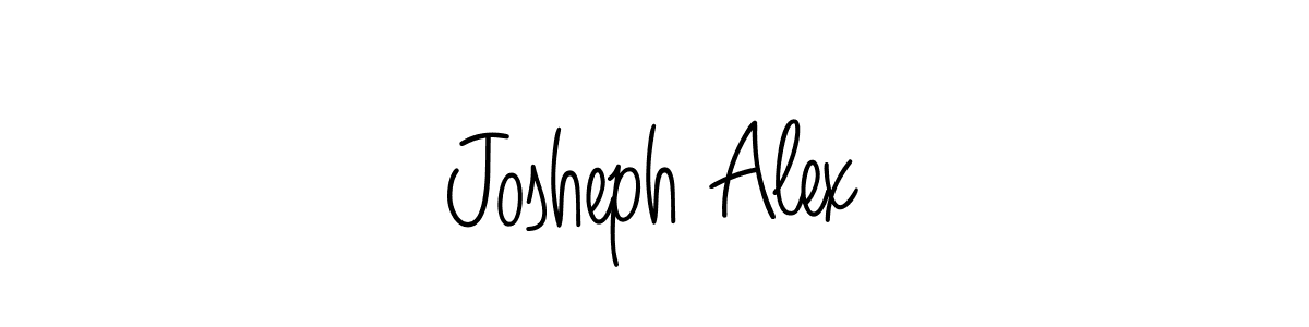 Make a beautiful signature design for name Josheph Alex. Use this online signature maker to create a handwritten signature for free. Josheph Alex signature style 5 images and pictures png