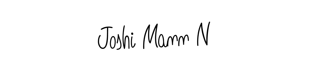 Check out images of Autograph of Joshi Mann N name. Actor Joshi Mann N Signature Style. Angelique-Rose-font-FFP is a professional sign style online. Joshi Mann N signature style 5 images and pictures png