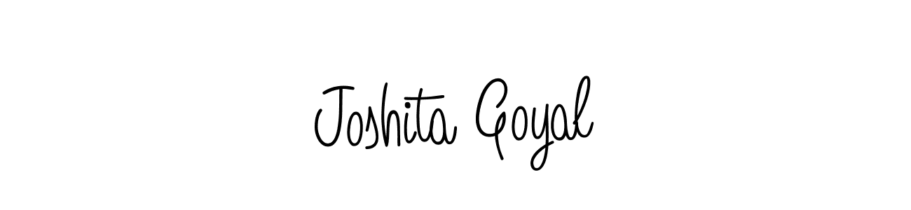 Make a short Joshita Goyal signature style. Manage your documents anywhere anytime using Angelique-Rose-font-FFP. Create and add eSignatures, submit forms, share and send files easily. Joshita Goyal signature style 5 images and pictures png