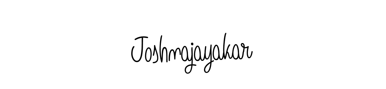 Also we have Joshnajayakar name is the best signature style. Create professional handwritten signature collection using Angelique-Rose-font-FFP autograph style. Joshnajayakar signature style 5 images and pictures png