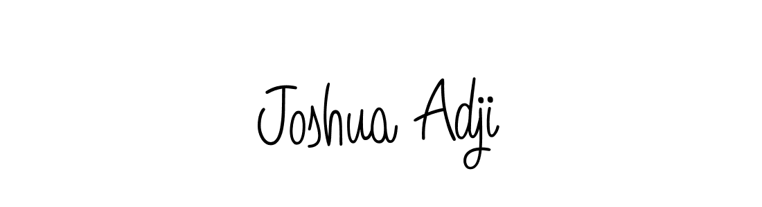 Also we have Joshua Adji name is the best signature style. Create professional handwritten signature collection using Angelique-Rose-font-FFP autograph style. Joshua Adji signature style 5 images and pictures png