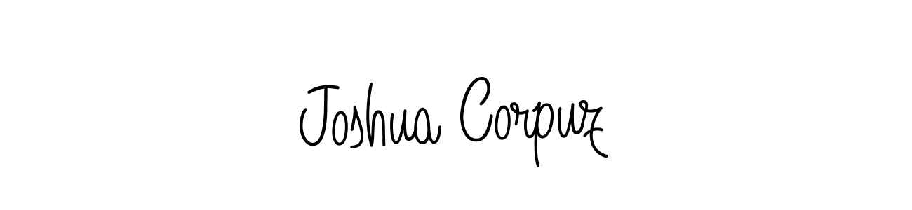 It looks lik you need a new signature style for name Joshua Corpuz. Design unique handwritten (Angelique-Rose-font-FFP) signature with our free signature maker in just a few clicks. Joshua Corpuz signature style 5 images and pictures png