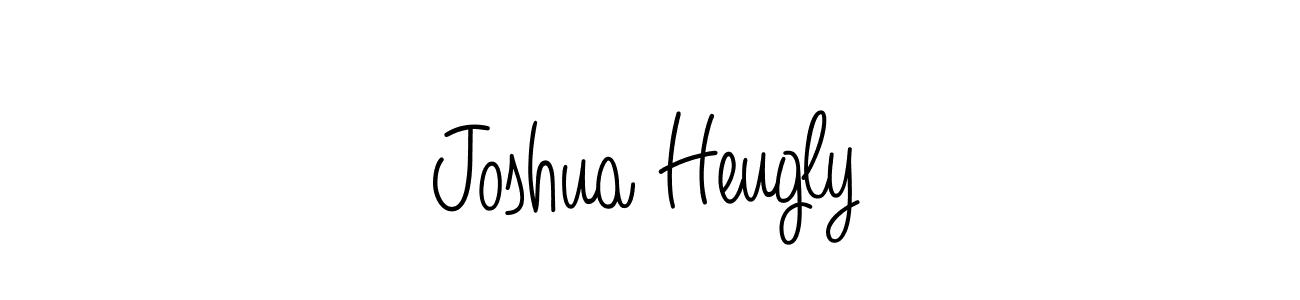 The best way (Angelique-Rose-font-FFP) to make a short signature is to pick only two or three words in your name. The name Joshua Heugly include a total of six letters. For converting this name. Joshua Heugly signature style 5 images and pictures png