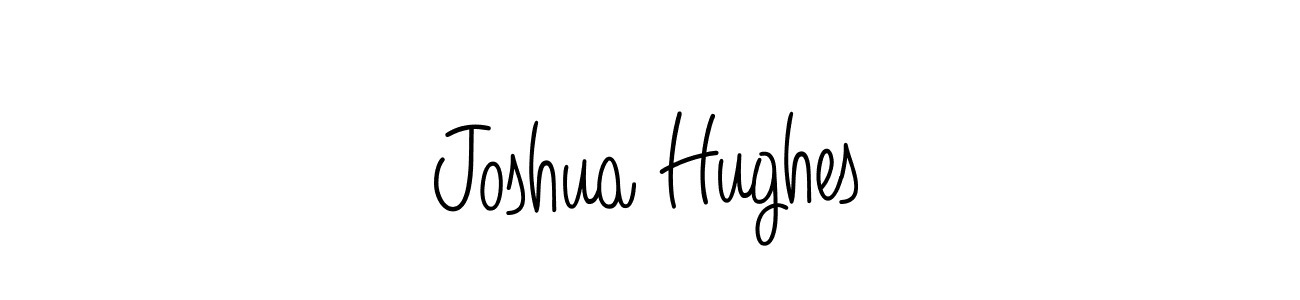 Make a beautiful signature design for name Joshua Hughes. With this signature (Angelique-Rose-font-FFP) style, you can create a handwritten signature for free. Joshua Hughes signature style 5 images and pictures png