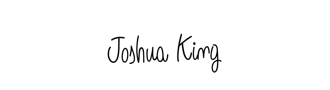 How to Draw Joshua King signature style? Angelique-Rose-font-FFP is a latest design signature styles for name Joshua King. Joshua King signature style 5 images and pictures png