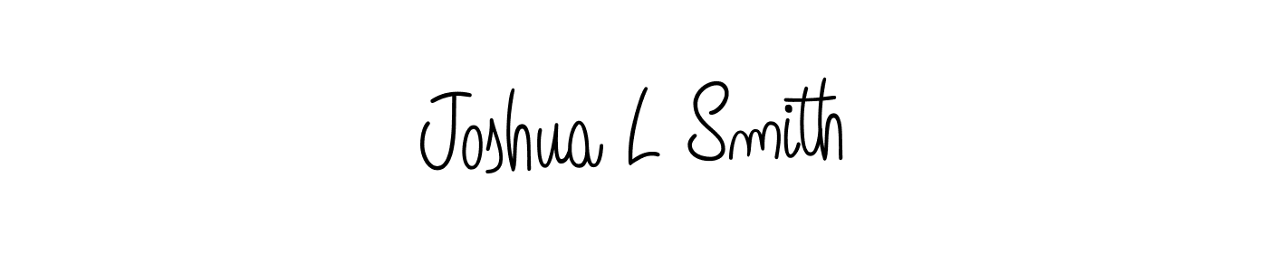 Joshua L Smith stylish signature style. Best Handwritten Sign (Angelique-Rose-font-FFP) for my name. Handwritten Signature Collection Ideas for my name Joshua L Smith. Joshua L Smith signature style 5 images and pictures png