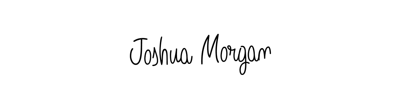 How to make Joshua Morgan name signature. Use Angelique-Rose-font-FFP style for creating short signs online. This is the latest handwritten sign. Joshua Morgan signature style 5 images and pictures png
