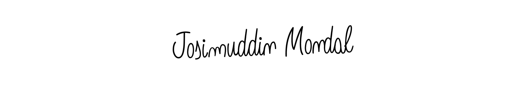 Josimuddin Mondal stylish signature style. Best Handwritten Sign (Angelique-Rose-font-FFP) for my name. Handwritten Signature Collection Ideas for my name Josimuddin Mondal. Josimuddin Mondal signature style 5 images and pictures png