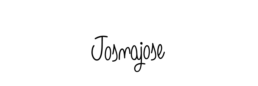 Use a signature maker to create a handwritten signature online. With this signature software, you can design (Angelique-Rose-font-FFP) your own signature for name Josnajose. Josnajose signature style 5 images and pictures png