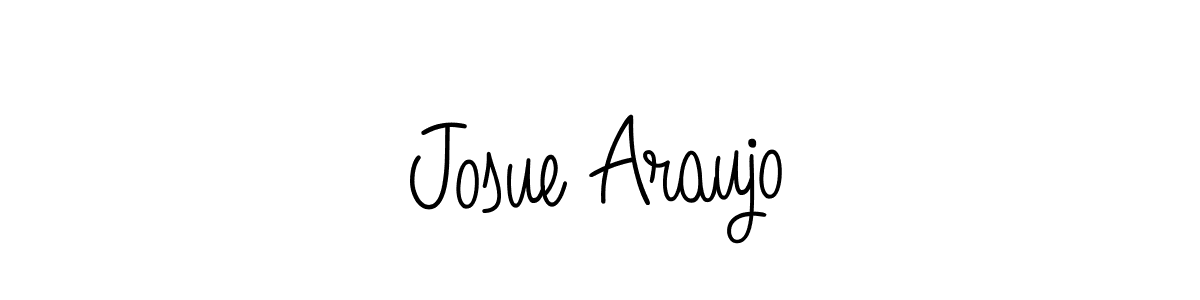 Best and Professional Signature Style for Josue Araujo. Angelique-Rose-font-FFP Best Signature Style Collection. Josue Araujo signature style 5 images and pictures png