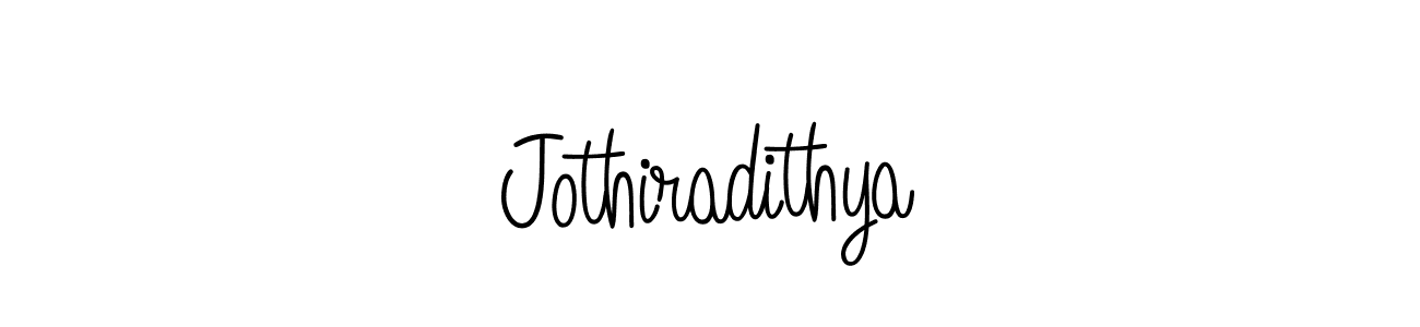 Jothiradithya stylish signature style. Best Handwritten Sign (Angelique-Rose-font-FFP) for my name. Handwritten Signature Collection Ideas for my name Jothiradithya. Jothiradithya signature style 5 images and pictures png