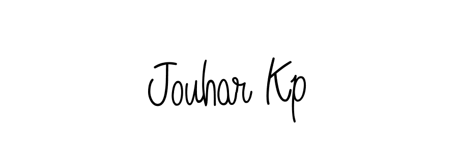 The best way (Angelique-Rose-font-FFP) to make a short signature is to pick only two or three words in your name. The name Jouhar Kp include a total of six letters. For converting this name. Jouhar Kp signature style 5 images and pictures png