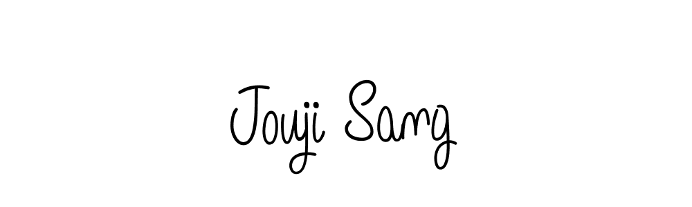 Also You can easily find your signature by using the search form. We will create Jouji Sang name handwritten signature images for you free of cost using Angelique-Rose-font-FFP sign style. Jouji Sang signature style 5 images and pictures png