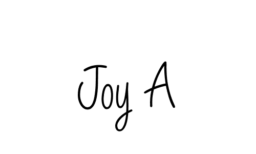 Also we have Joy A name is the best signature style. Create professional handwritten signature collection using Angelique-Rose-font-FFP autograph style. Joy A signature style 5 images and pictures png